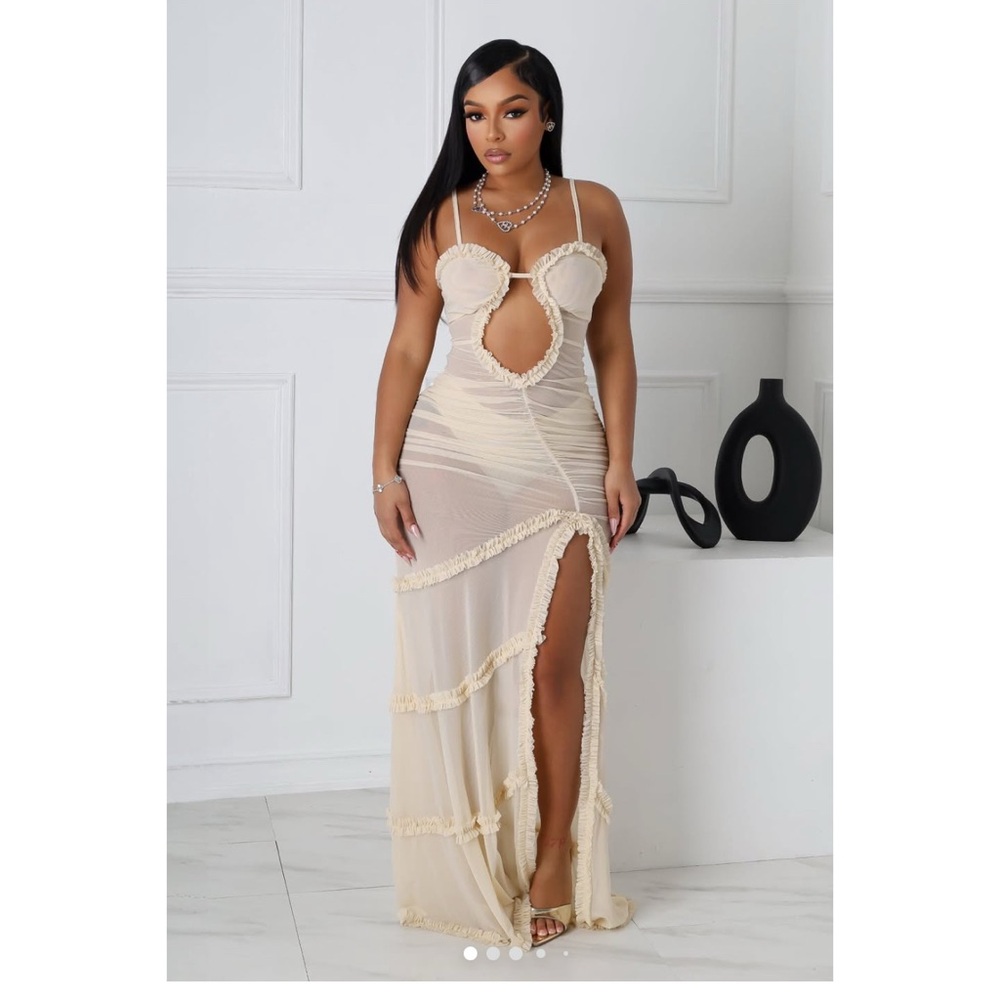 Elegant Cream Dress
